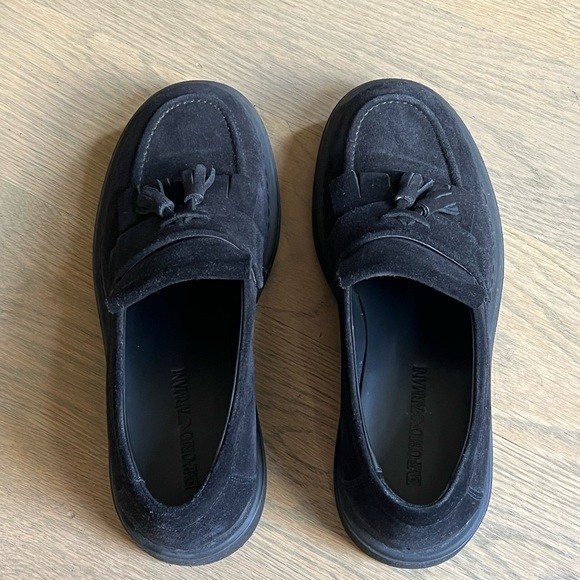 Emporio Armani Men’s Suede Loafers - Picture 5 of 7